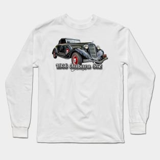 1936 Auburn 852 Cabriolet Long Sleeve T-Shirt